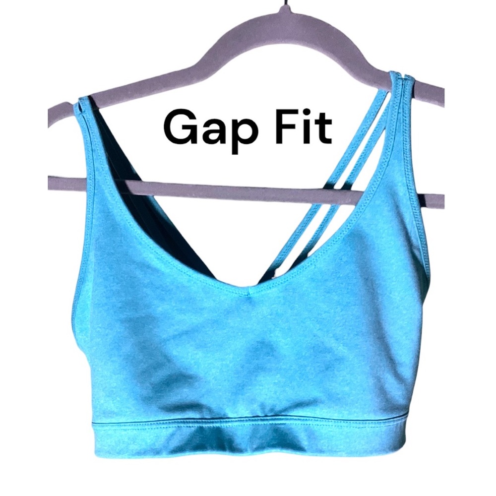 Gap low impact bra turquoise small